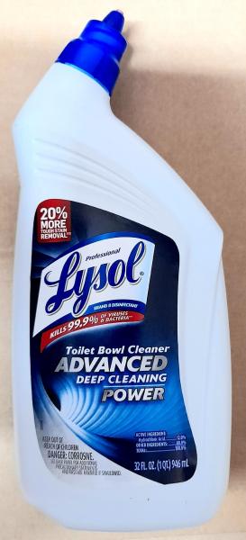 LYSOL Toilet Cleaner Advanced Deep Cleaning Power 946 ml